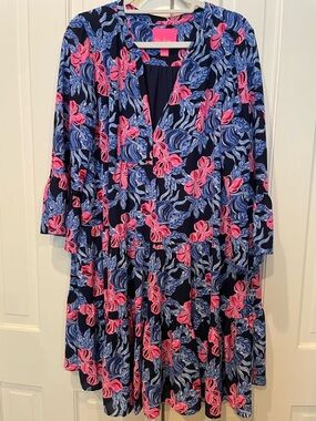 Lilly Pulitzer Gabriel 3/4 sleeve tunic dress